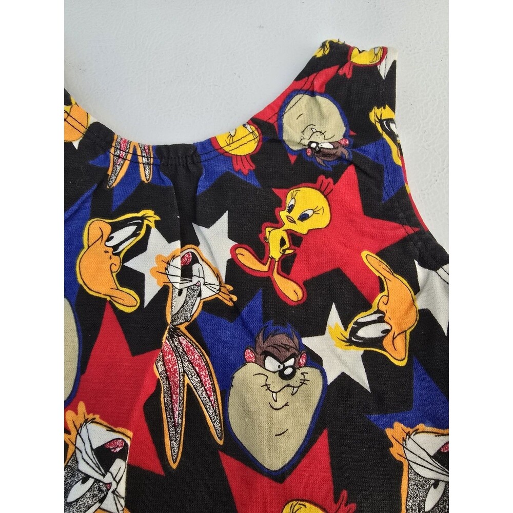 Vintage Looney Tunes Harrison Hard Body Leotard M And Shorts L Dance 90s NWT - Picture 3 of 7